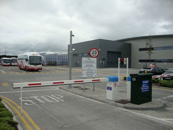 Barrier plus ANPR at Bus Eireann Galway